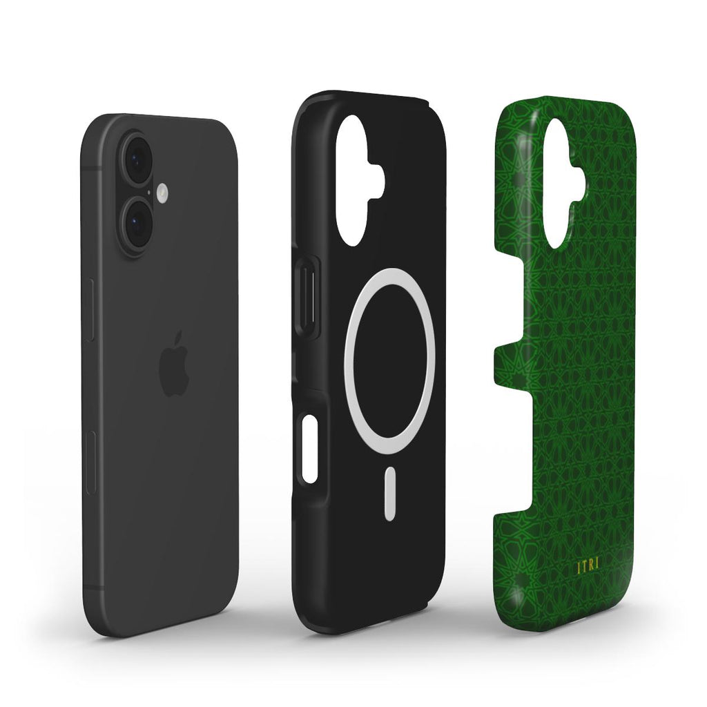 Zellige Iconic Imperial Green — iPhone MagSafe Case
