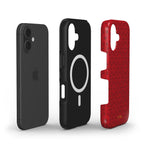 Zellige Iconic Deep Red — iPhone MagSafe Case