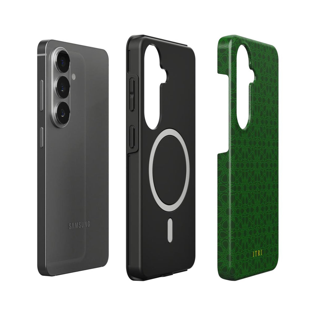Zellige Iconic Imperial Green — Samsung Magnetic Case