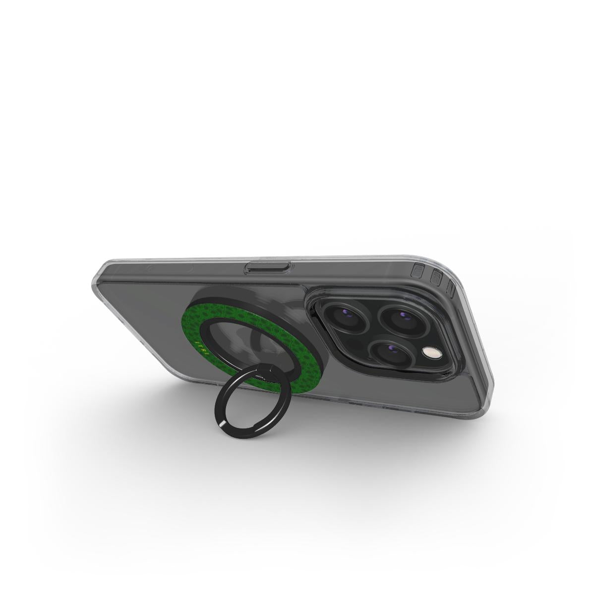 Zellige Iconic Imperial Green — Magnetic Ring Holder