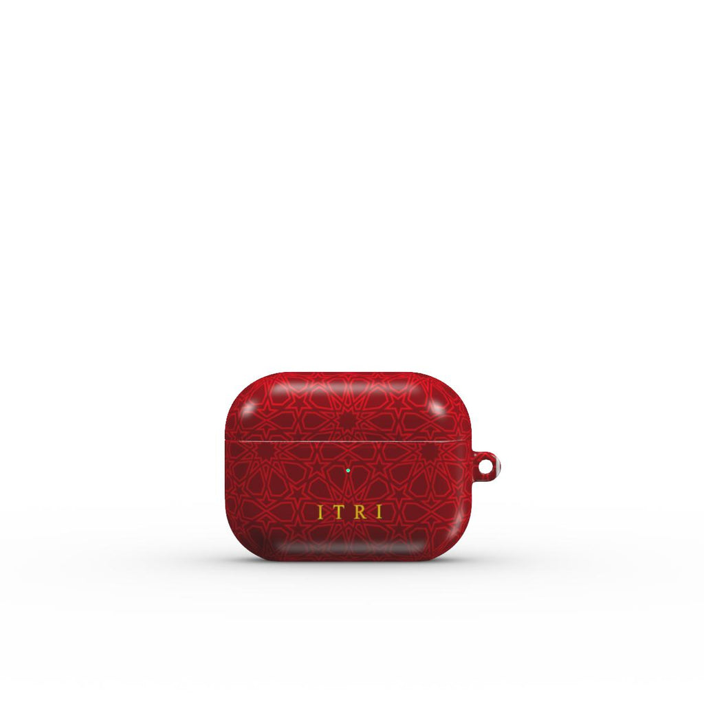 Zellige Iconic Deep Red — AirPods Case Cover