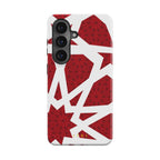 Zellige Kora Deep Red — Samsung Magnetic Case