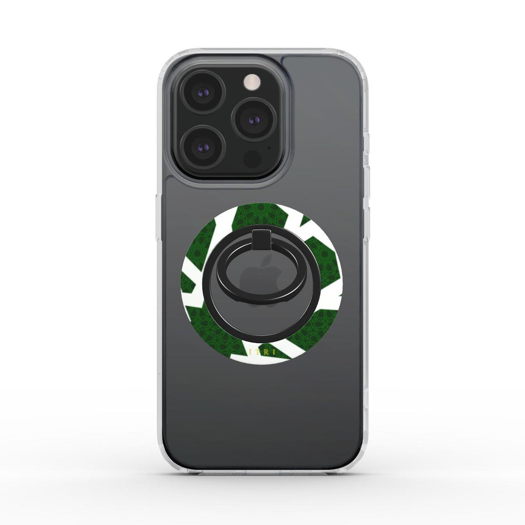 Zellige Kora Imperial Green — Magnetic Ring Holder