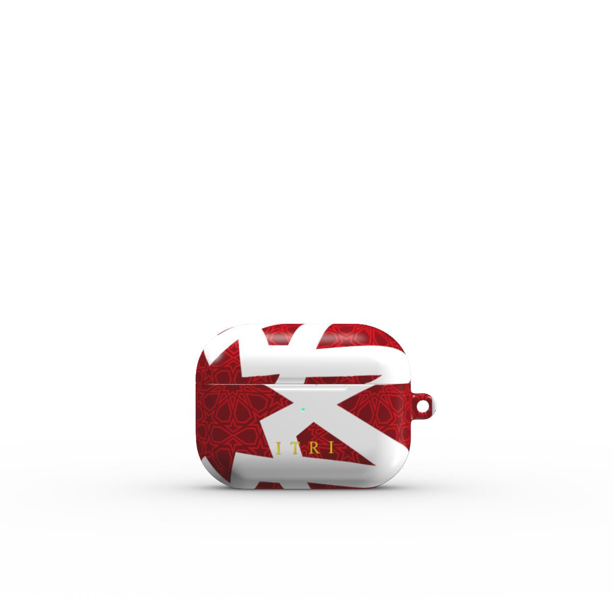 Zellige Kora Deep Red — AirPods Case Cover