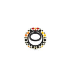 Zellige Imperial Ochre — Magnetic Ring Holder