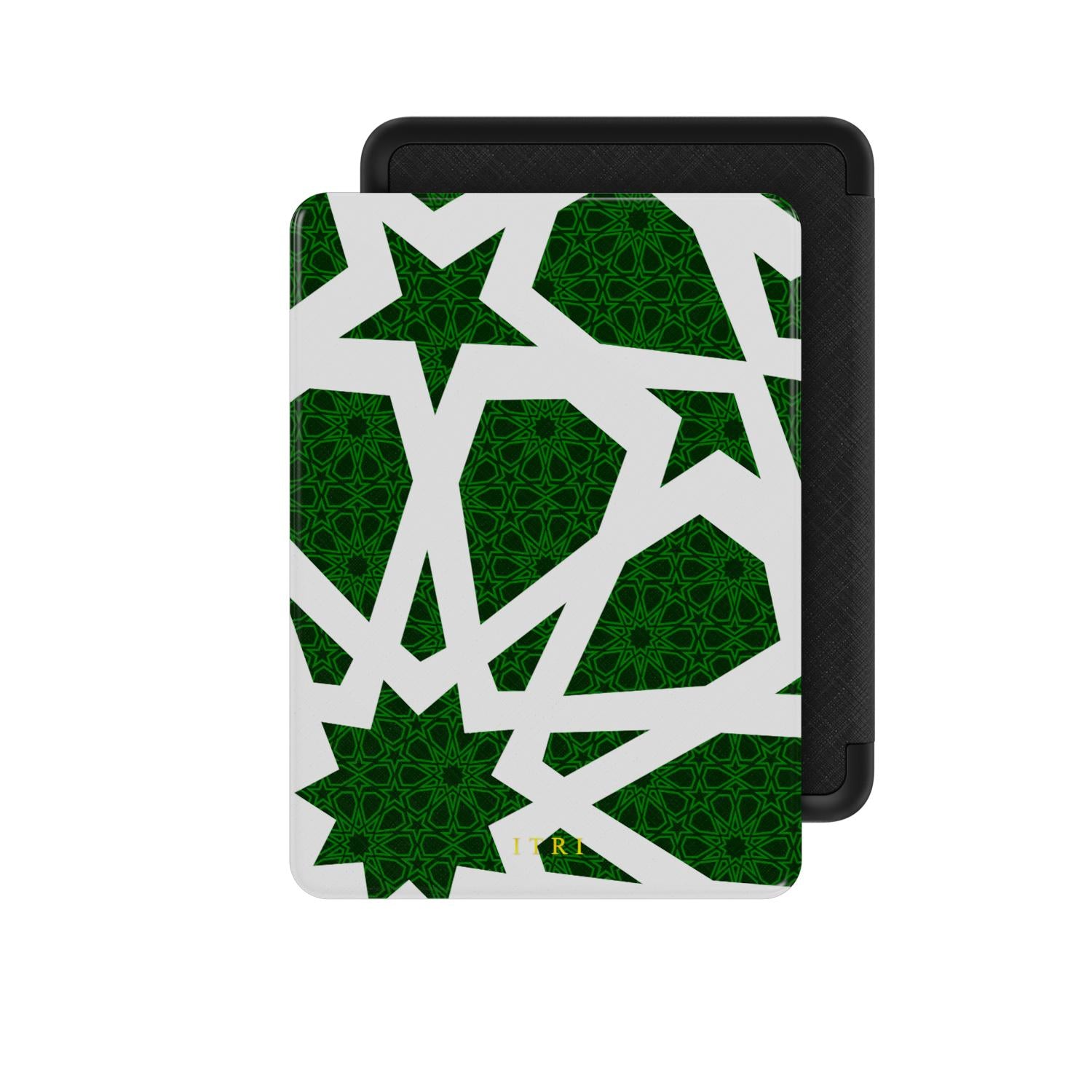 Zellige Kora Vert Impérial - Étui Kindle