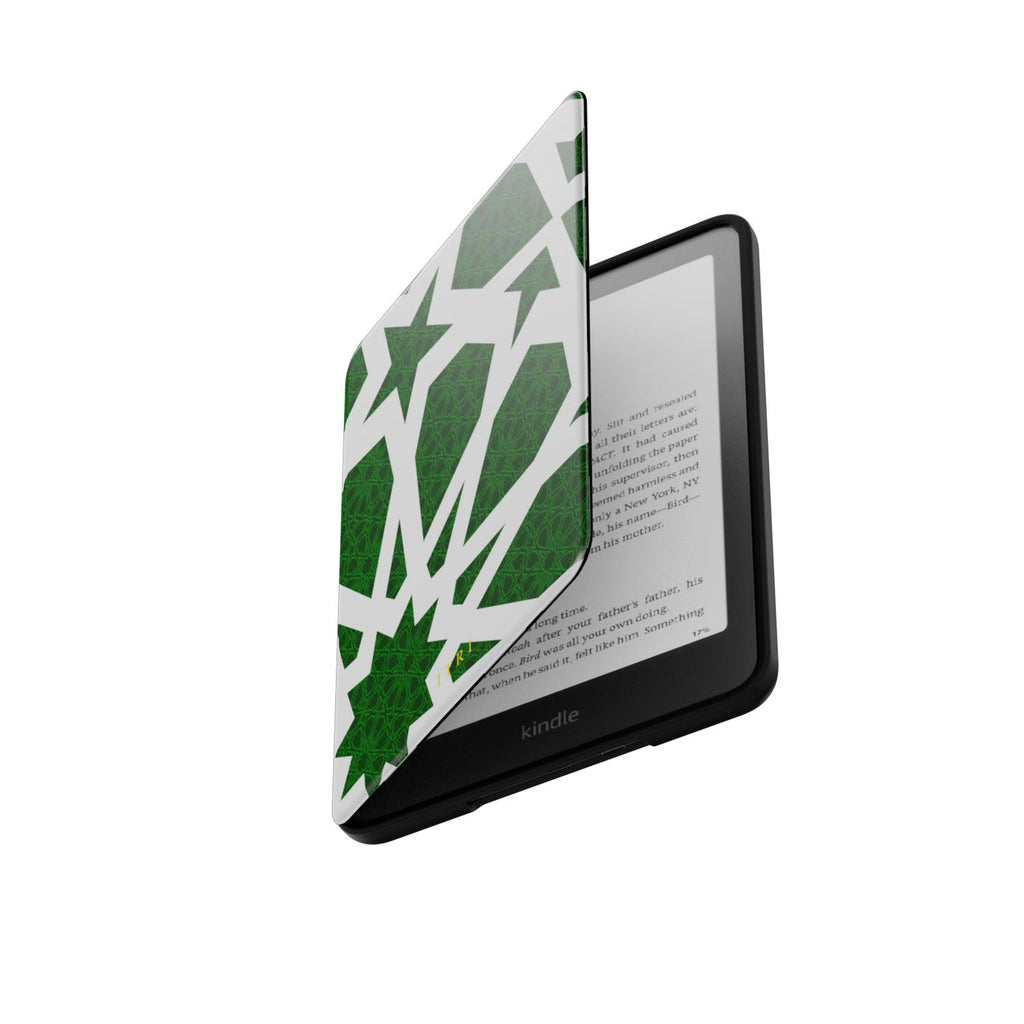 Zellige Kora Vert Impérial - Étui Kindle