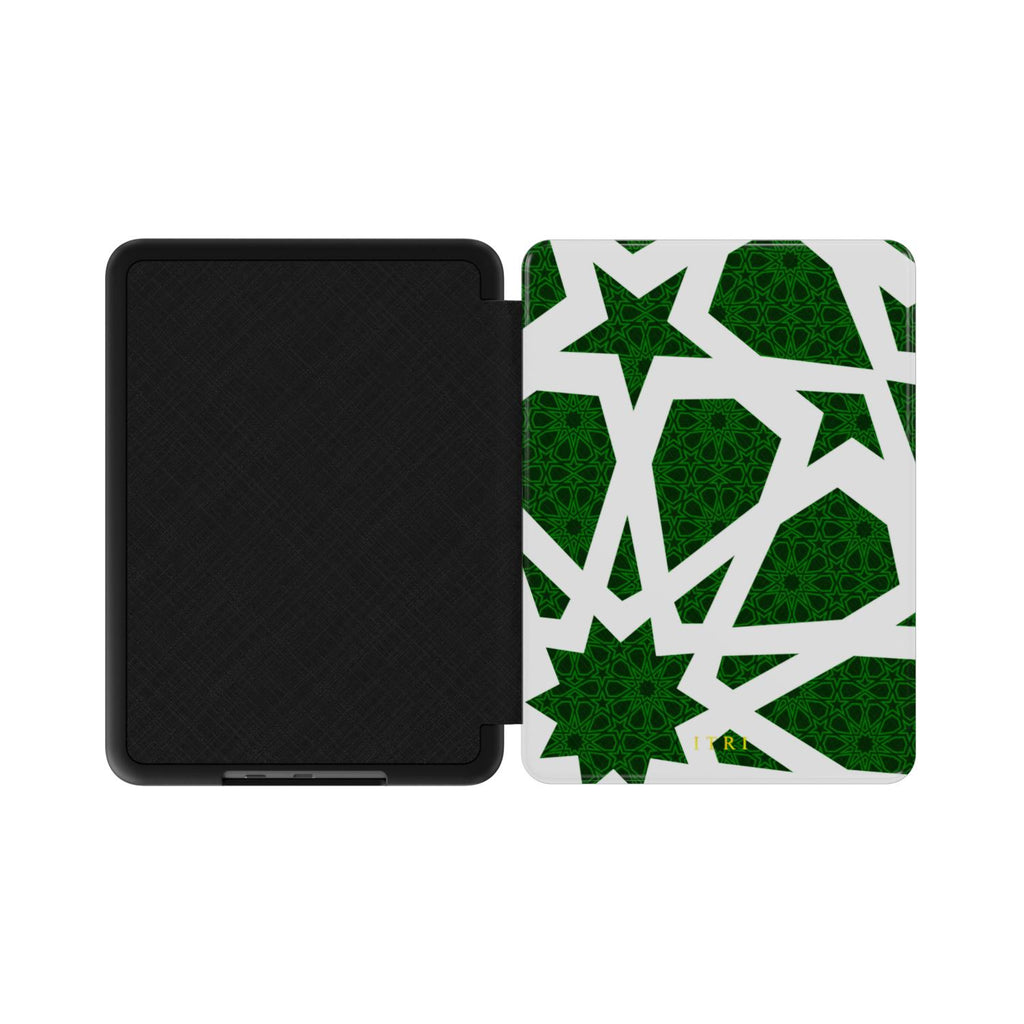 Zellige Kora Vert Impérial - Étui Kindle