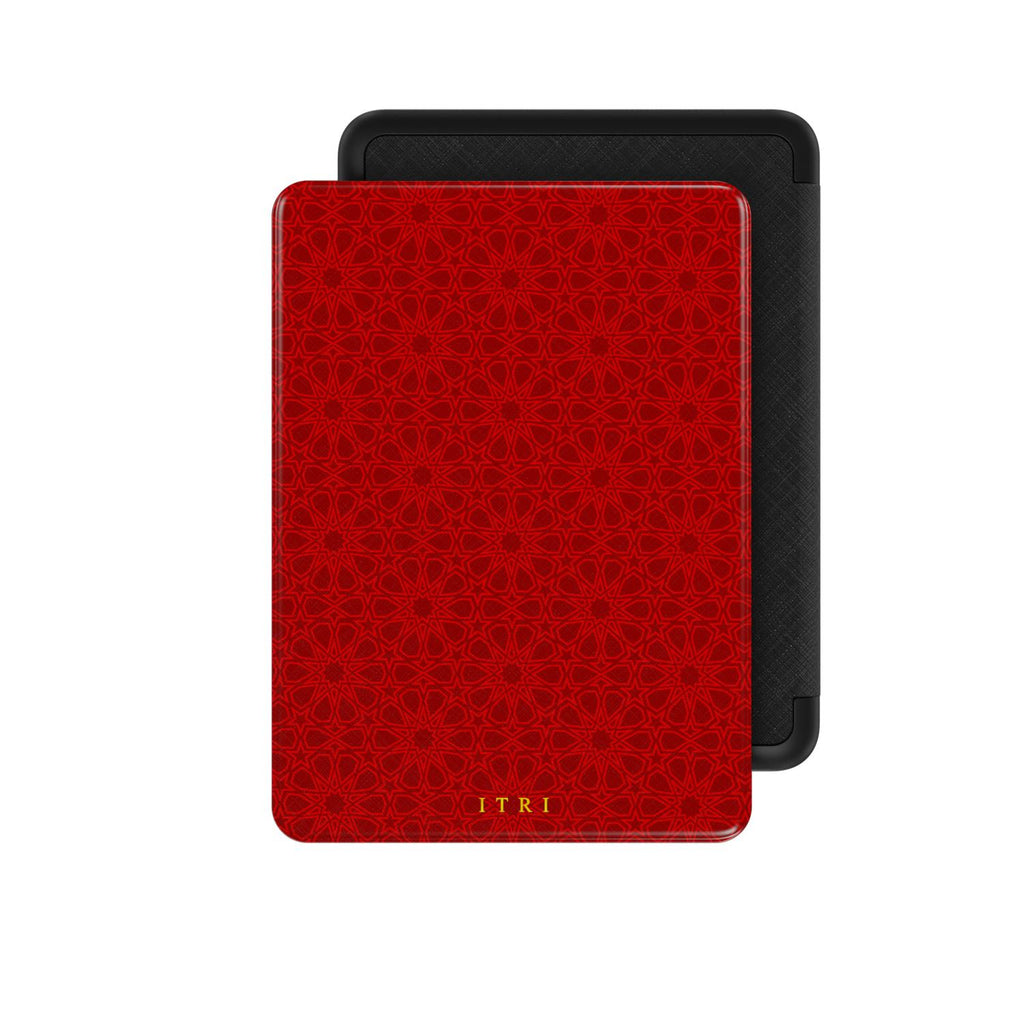 Zellige Iconique Rouge Intense - Étui Kindle