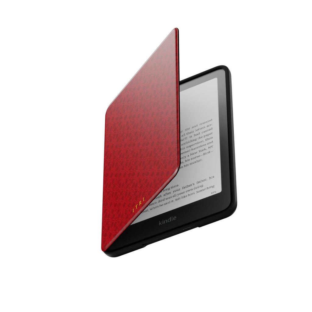 Zellige Iconique Rouge Intense - Étui Kindle