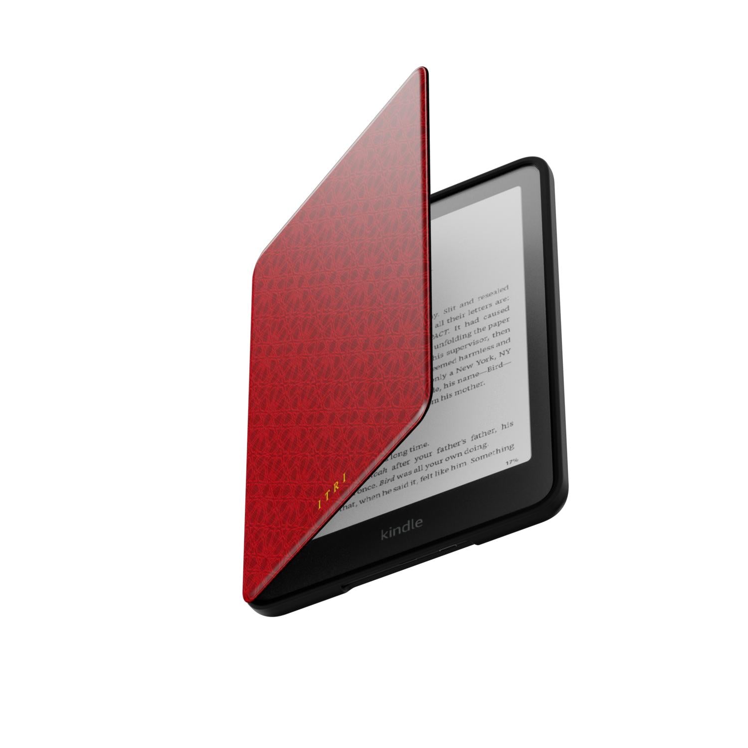 Zellige Iconique Rouge Intense - Étui Kindle