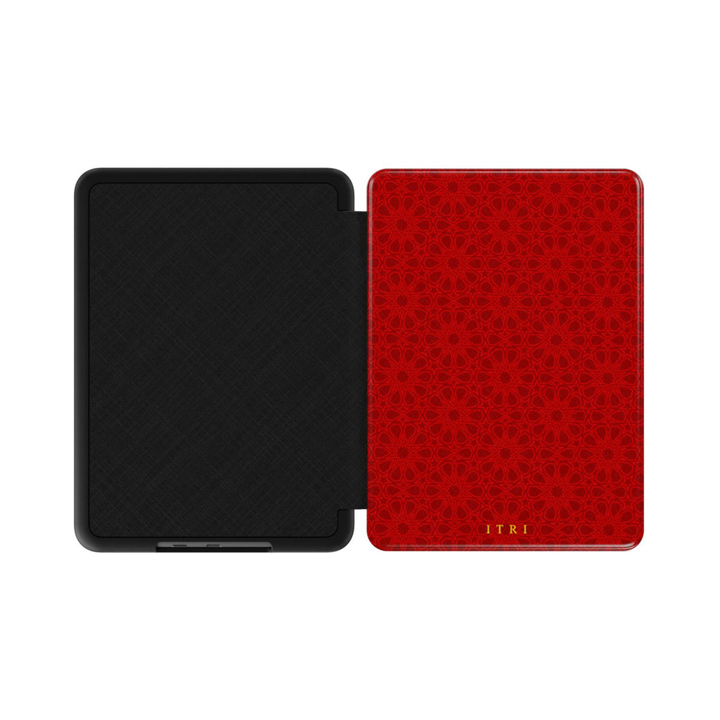 Zellige Iconique Rouge Intense - Étui Kindle