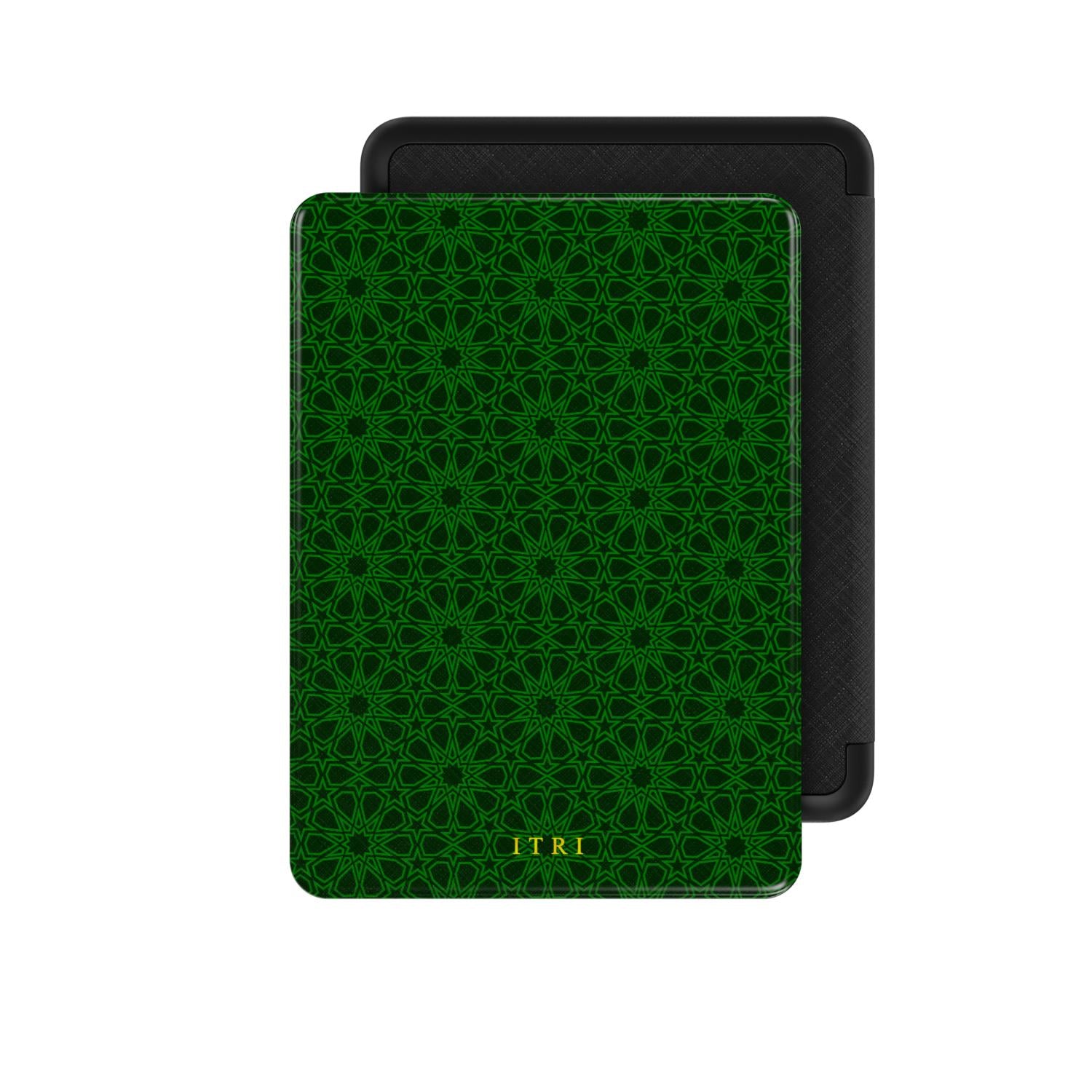 Zellige Iconique Vert Impérial - Étui Kindle
