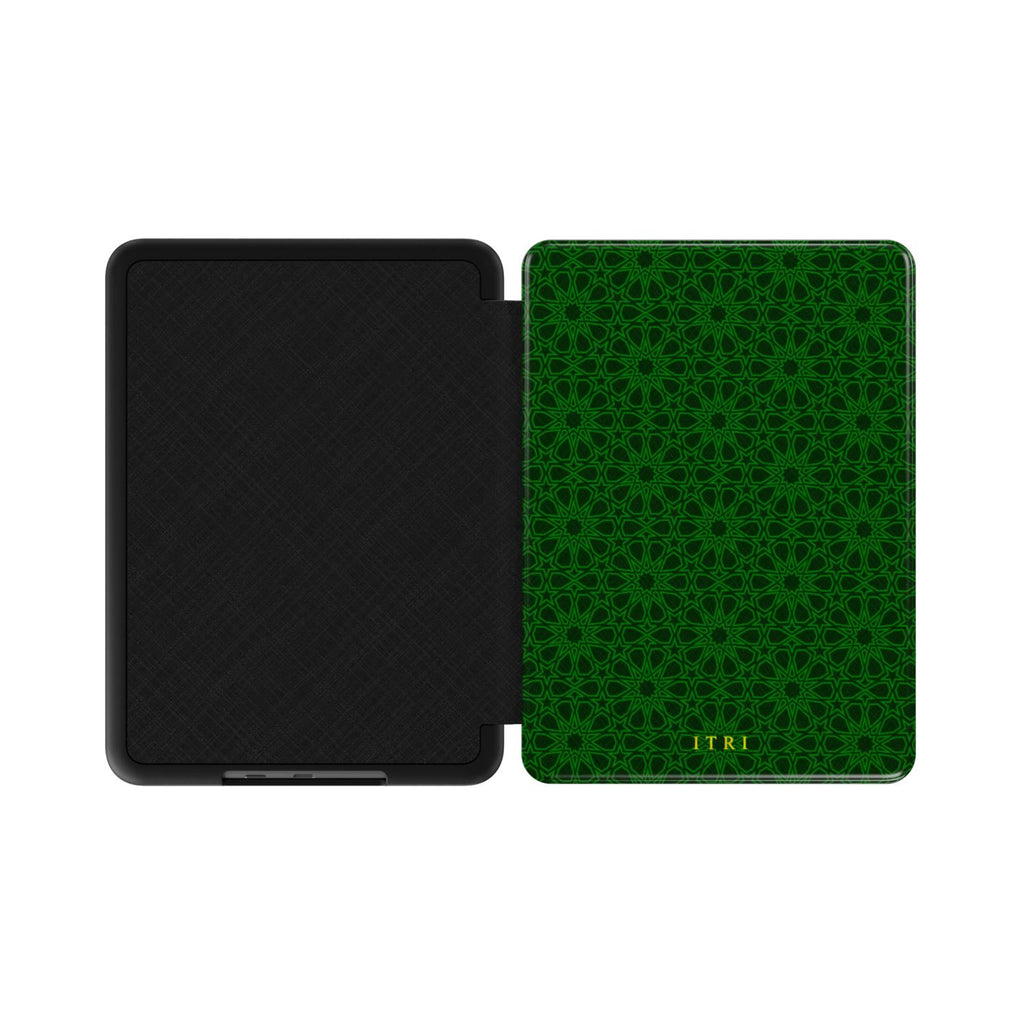 Zellige Iconique Vert Impérial - Étui Kindle