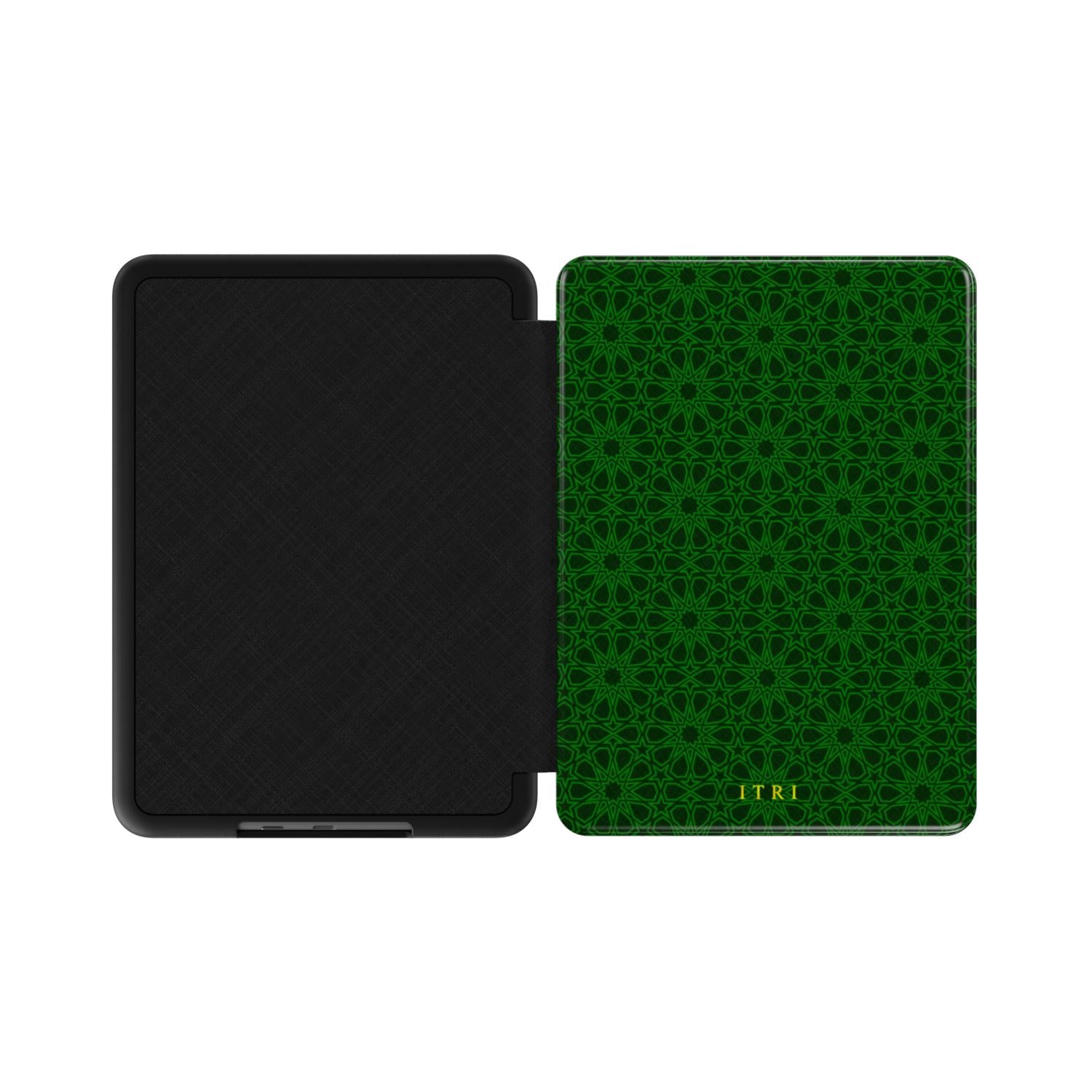 Zellige Iconique Vert Impérial - Étui Kindle