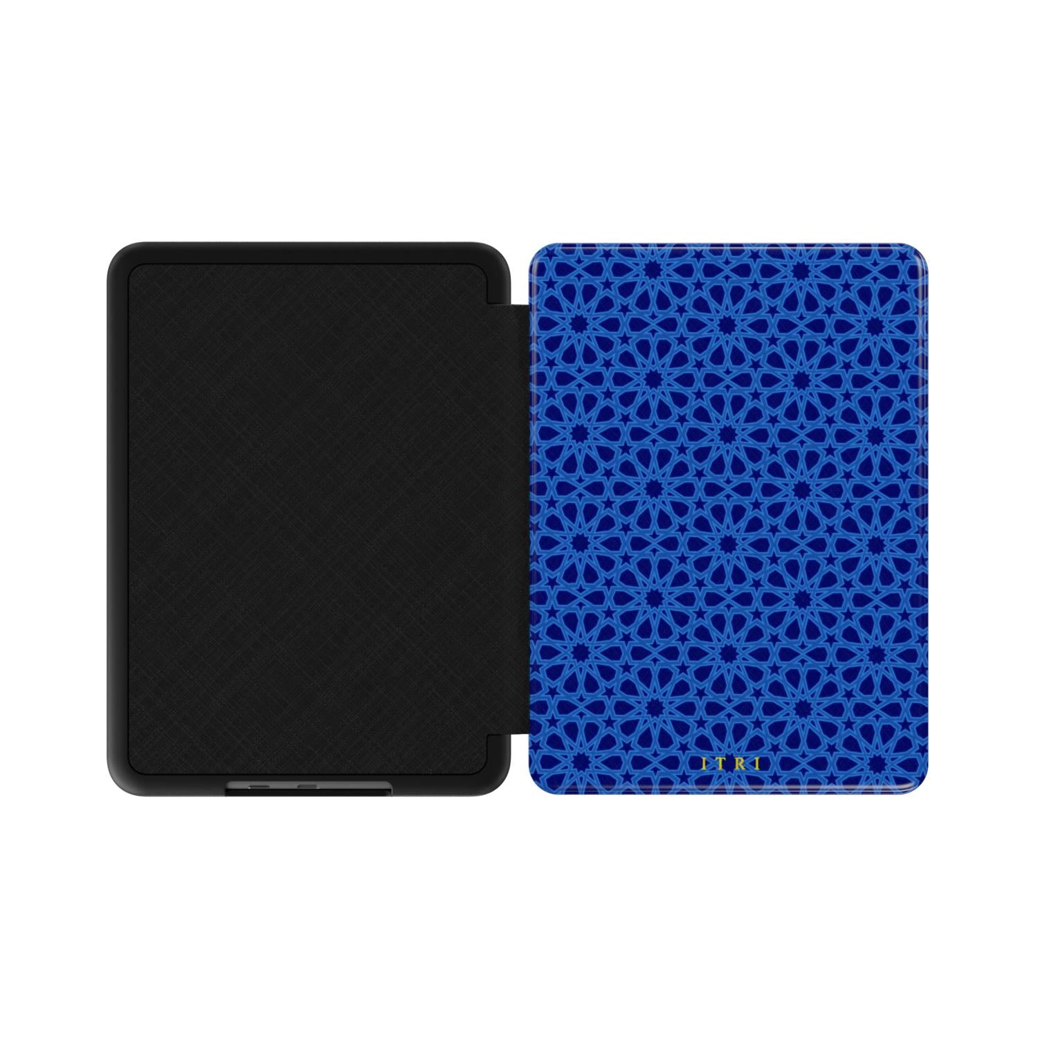 Zellige Iconique Bleu Nuit - Étui Kindle