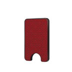 Zellige Iconic Deep Red — Magnetic Wallet