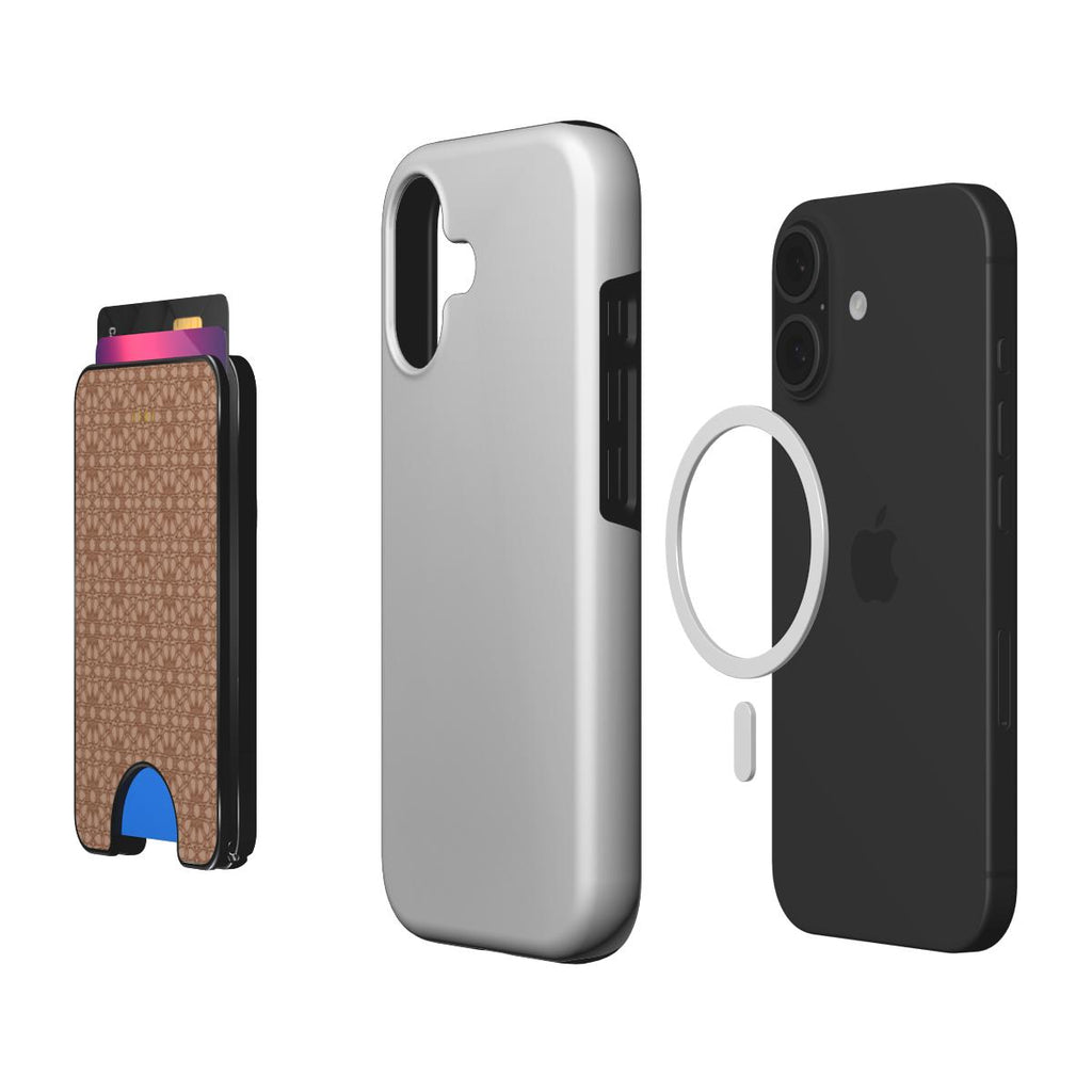 Zellige Iconic Sahara — Magnetic Wallet