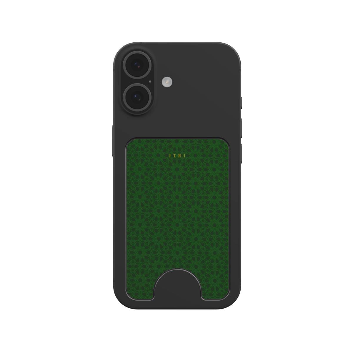 Zellige Iconic Imperial Green — Magnetic Wallet