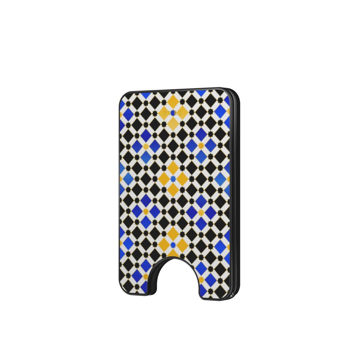 Zellige Imperial Majorelle — Magnetic Wallet