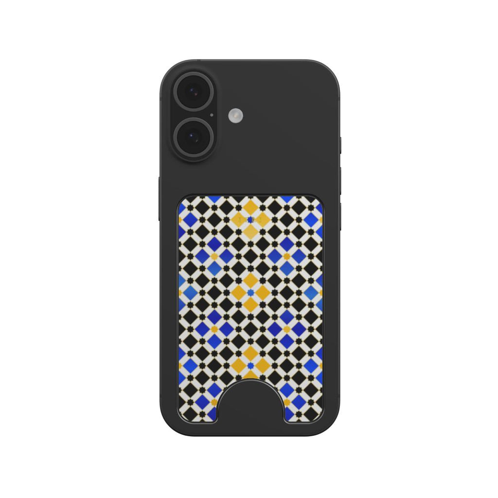 Zellige Imperial Majorelle — Magnetic Wallet