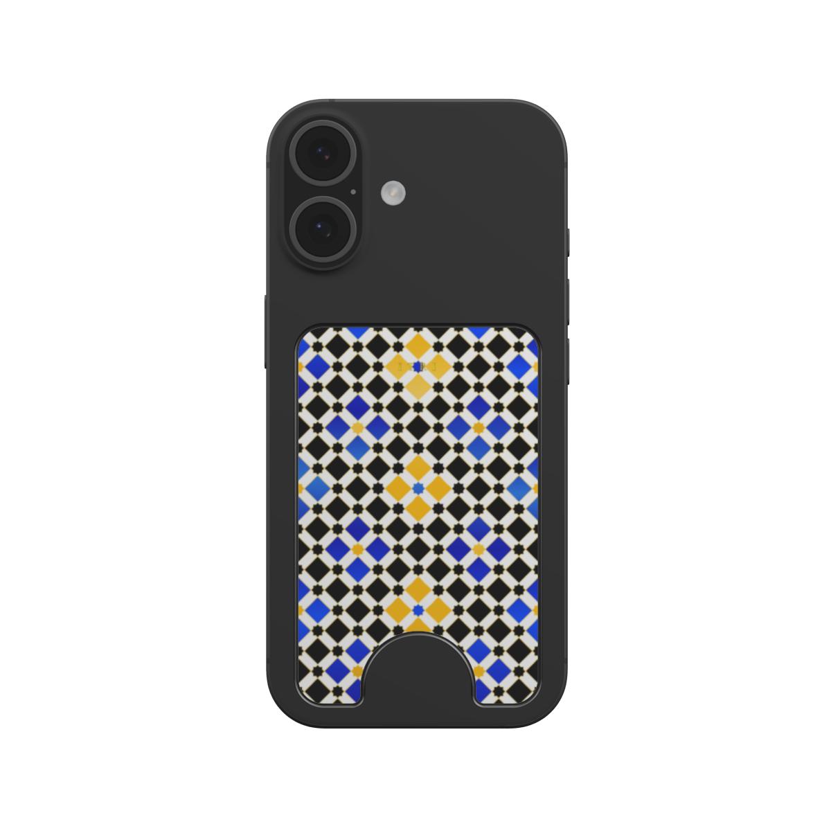 Zellige Imperial Majorelle — Magnetic Wallet