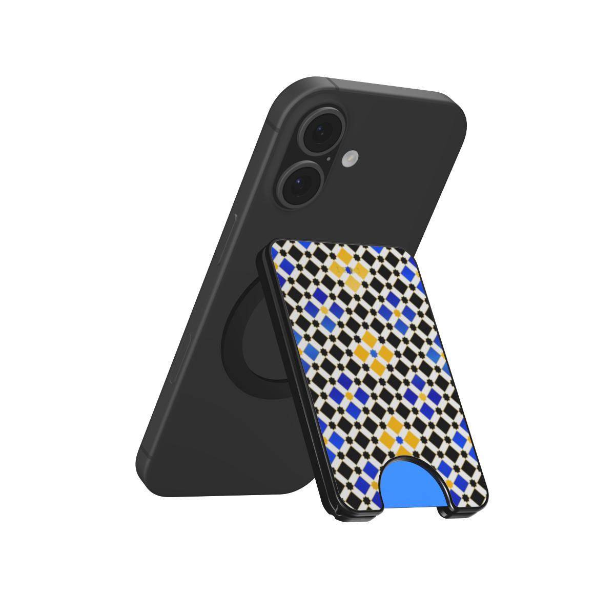 Zellige Imperial Majorelle — Magnetic Wallet