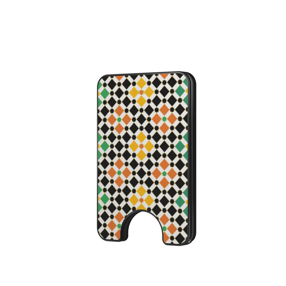 Zellige Impériale Ocre – Magnetic wallet