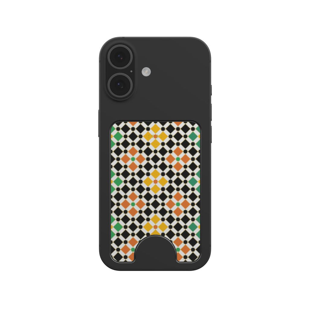 Zellige Impériale Ocre – Magnetic wallet