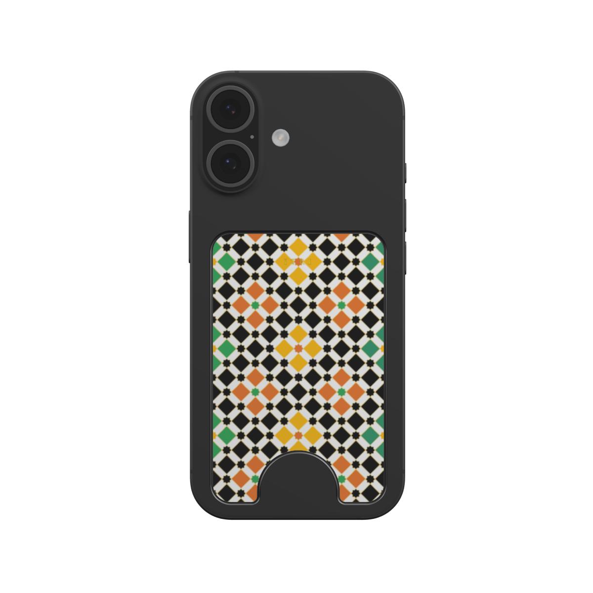 Zellige Impériale Ocre – Magnetic wallet