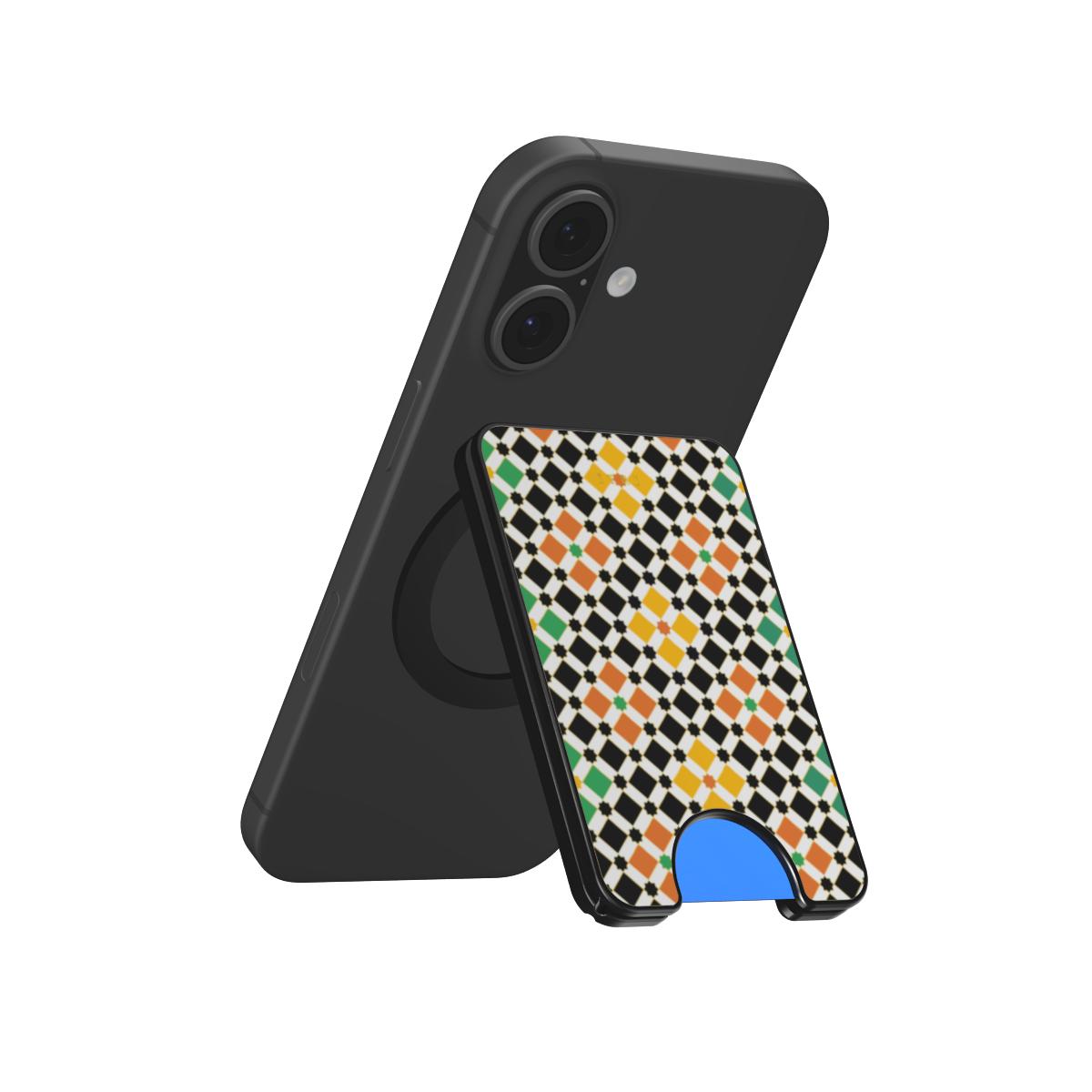 Zellige Impériale Ocre – Magnetic wallet
