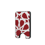 Zellige Kora Deep Red — Magnetic Wallet