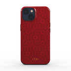 Zellige Iconic Deep Red — iPhone MagSafe Case