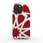 Zellige Kora Deep Red — iPhone MagSafe Case