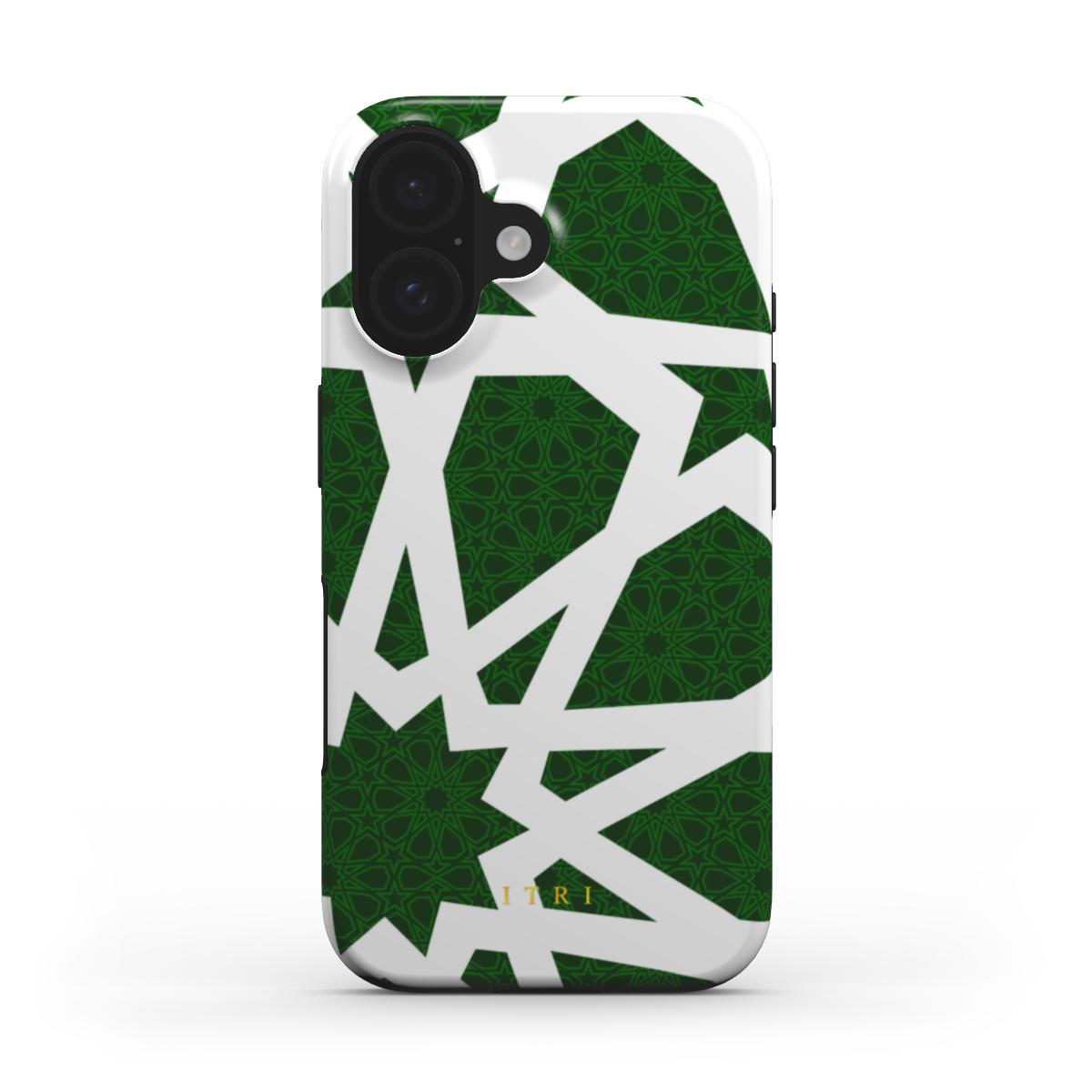 Zellige Kora Imperial Green — iPhone MagSafe Case