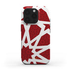 Zellige Kora Deep Red — iPhone MagSafe Case