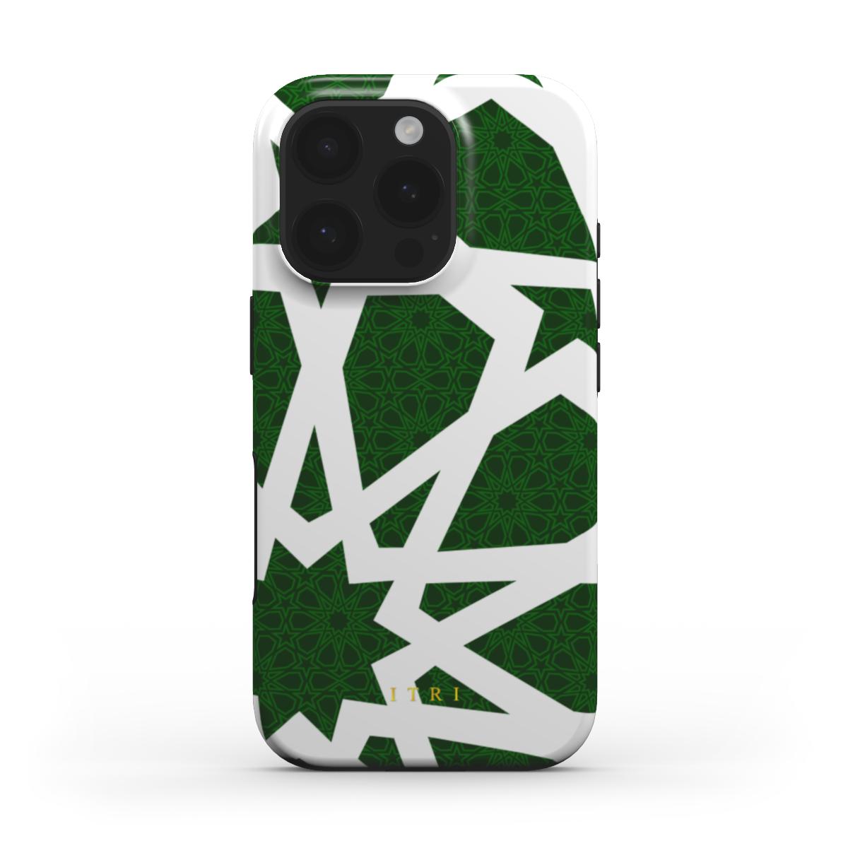 Zellige Kora Imperial Green — iPhone MagSafe Case