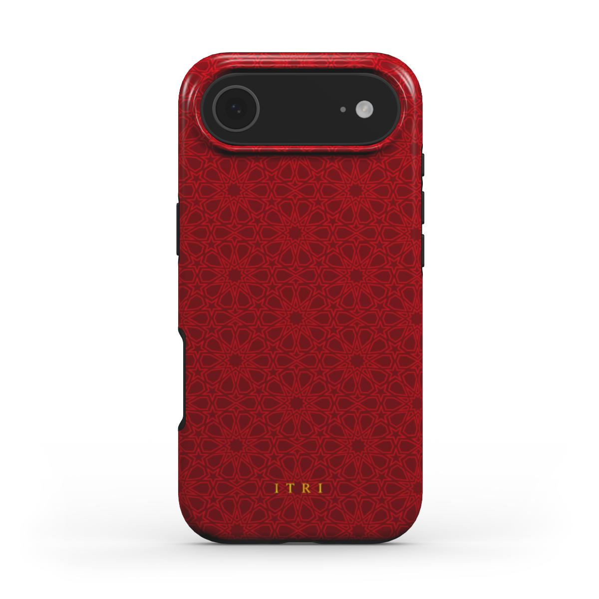 Zellige Iconic Deep Red — iPhone MagSafe Case