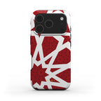 Zellige Kora Deep Red — iPhone MagSafe Case