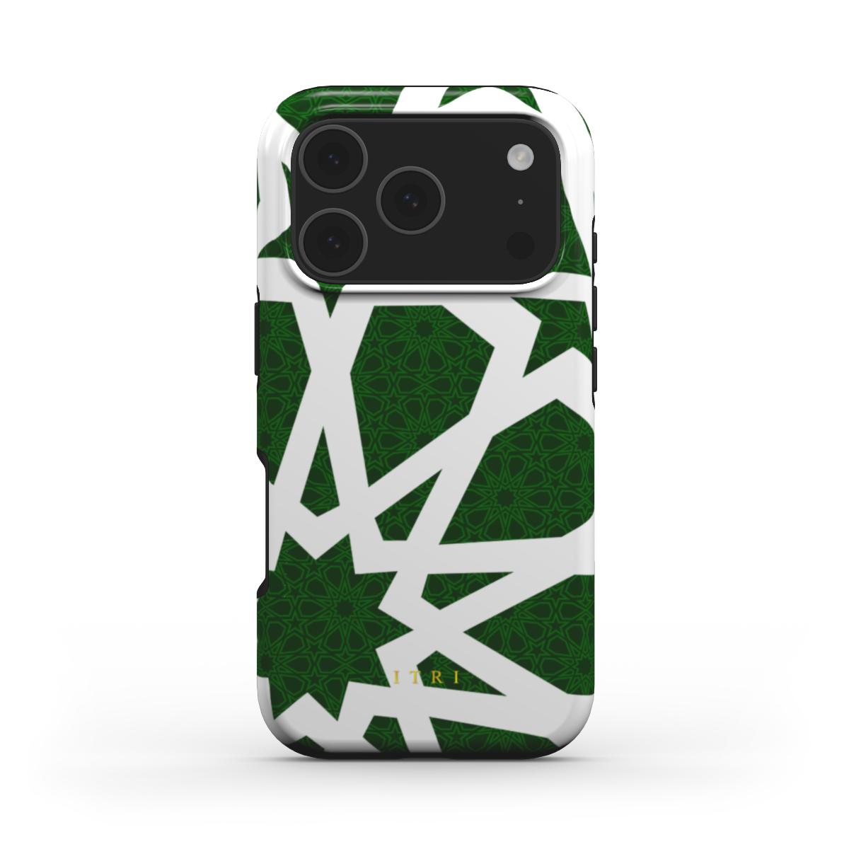Zellige Kora Imperial Green — iPhone MagSafe Case