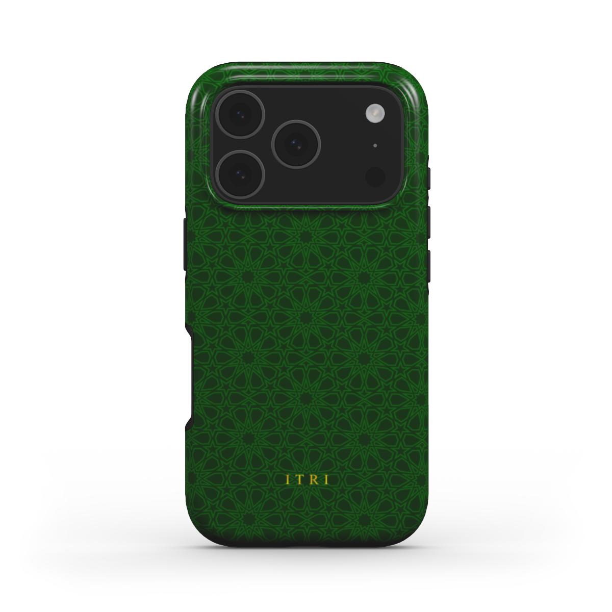 Zellige Iconic Imperial Green — iPhone MagSafe Case