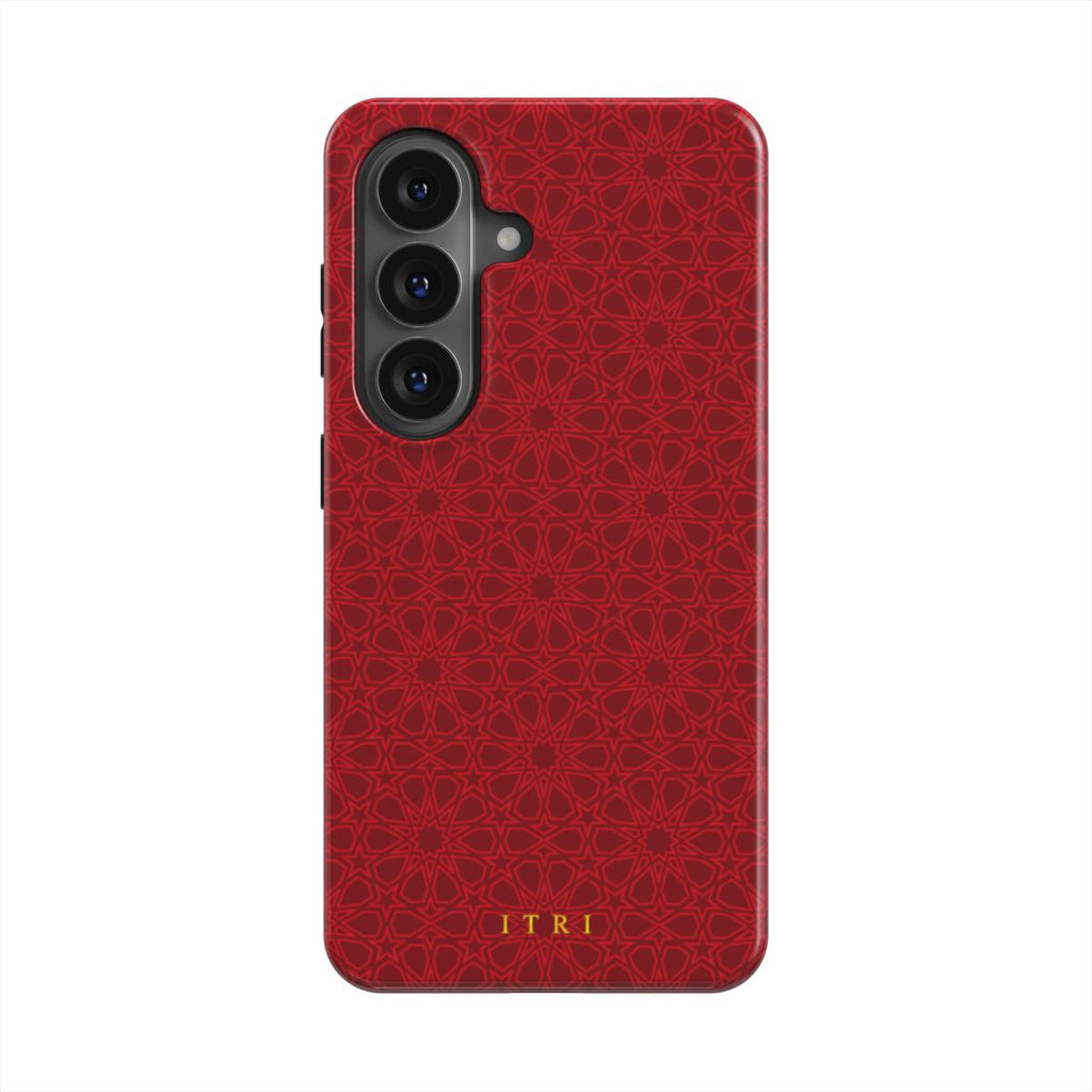Zellige Iconic Deep Red — Samsung Magnetic Case